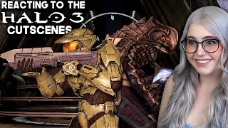 Reacting To The Halo 3 Cutscenes For The First Time  Xbox Series X [upl. by Gilges]