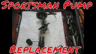 Polaris Sportsman 500 efi fuel pump replacement [upl. by Rolecnahc]