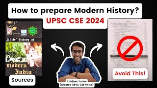 How to read Spectrum Modern History for UPSC CSE 2024 [upl. by Cj]