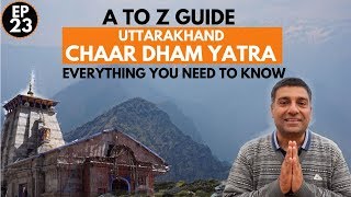 Uttarakhand Char Dham Yatra Travel Guide  Uttarakhand Tourism [upl. by Haletky790]