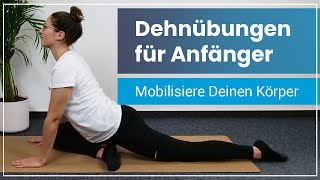 Dehnübungen für Anfänger ➡️ 15 Minuten Stretching von Kopf bis Fuß [upl. by Sualakcin888]