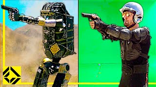 Combat Robots VFX Before amp After Reveal [upl. by Atrahc]