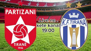 Tirana  Partizani Live [upl. by Aliakim]