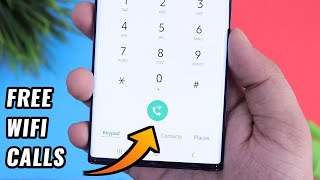 How To Enable amp Use WiFi Calling In Any Samsung Devices  Make Free WiFi Calls [upl. by Ahsiat]
