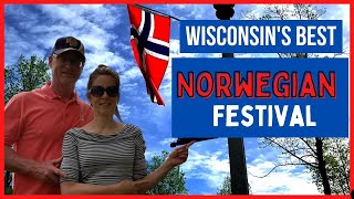 Explore Stoughton Wisconsin during their Syttende Mai festival and learn about Norwegian culture [upl. by Aruasi]