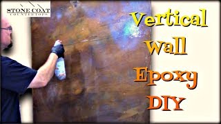 Vertical wall epoxy DIY [upl. by Nylac467]