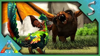 THE DEINONYCHUS IS THE BEST BOSS FIGHTING CREATURE IN ARK  ARK Survival Evolved E99 [upl. by Lyrehc]