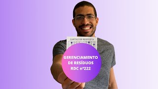 Gerenciamento dos Resíduos de Serviços de Saúde  RDC Nº222 [upl. by Notserc773]