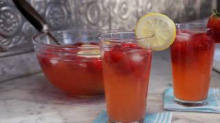 How to Make LemonStrawberry Punch [upl. by Burn]