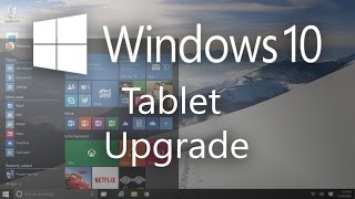 How To Install WIndows 10 On A Tablet [upl. by Yevad]