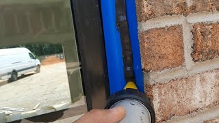 Pro window to brick caulking tips [upl. by Cychosz]