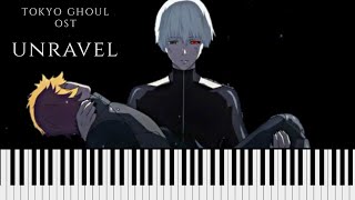 Unravel Acoustic ver  Piano Tutorial rearrange [upl. by Burl]