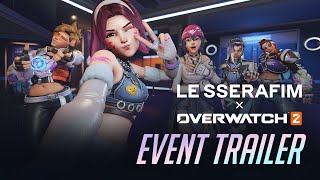 LE SSERAFIM x Overwatch 2  InGame Event Trailer [upl. by Tommi687]