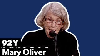 Mary Oliver reads from A Thousand Mornings [upl. by Devol]