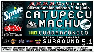 Catupecu Machu  Cuadrafonico 51 The Roxy Bs As  30052003 [upl. by Aym]