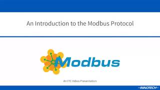 An Introduction to the Modbus Protocol [upl. by Nnairek968]