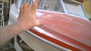 2 Boat Restoration 1973 Fiberform Fiberglass Repair part 2 of 7 [upl. by Enirrok]