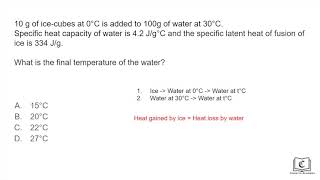 Specific Heat Capacity and Latent Heat Calculations [upl. by Yessej988]