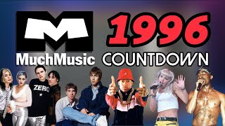 All the Songs from the 1996 MuchMusic Countdown [upl. by Airtap]