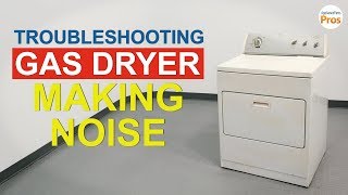 Gas Dryer Making Loud Noise  TOP 6 Reasons amp Fixes  All Dryers [upl. by Judson773]